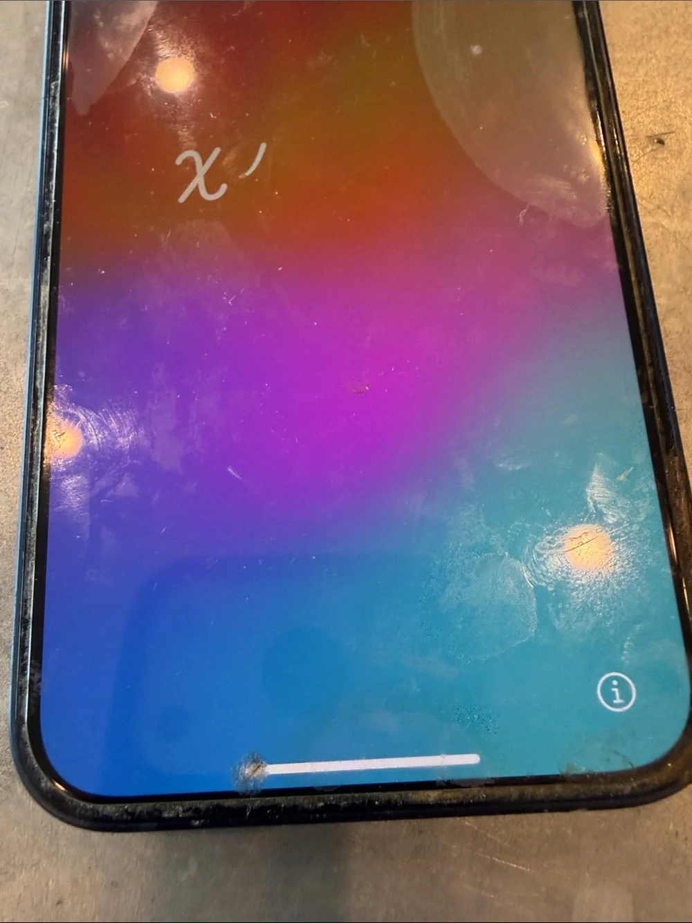 Apple iPhone 12, Unlocked, Navy with Case